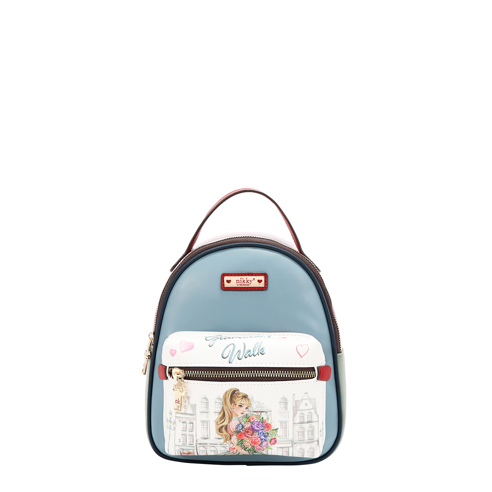 249154-EC Ruksak,torba,novčanik set NIKKY GlamorousWalkWhite FW26 NK13247-GWK-WH P12