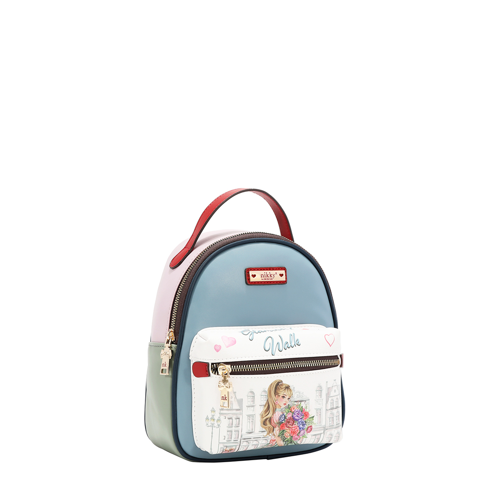 249154-EC Ruksak,torba,novčanik set NIKKY GlamorousWalkWhite FW26 NK13247-GWK-WH P12