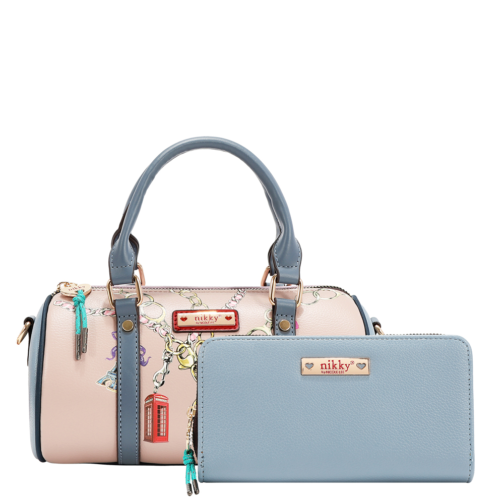 249155-EC Torba x2,novčanik set NIKKY Love Chain FW26 NK13248-LCN P12