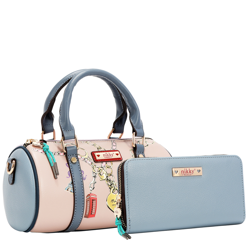 249155-EC Torba x2,novčanik set NIKKY Love Chain FW26 NK13248-LCN P12