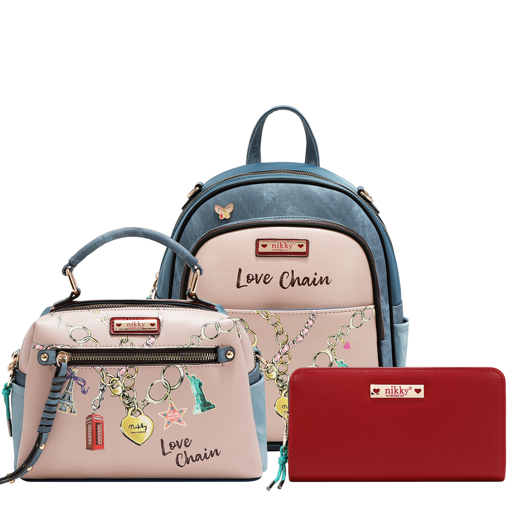 249156-EC Ruksak,torba,novčanik set NIKKY LoveChain FW26 NK13250-LCN P12