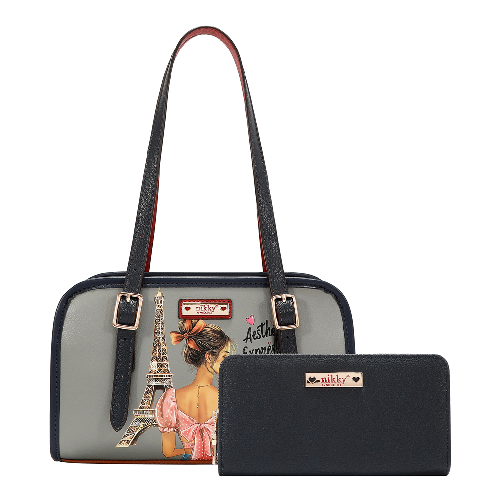 249157-EC Torba x2,novčanik set NIKKY Aesthetic Expression FW26 NK13249-AEX P12