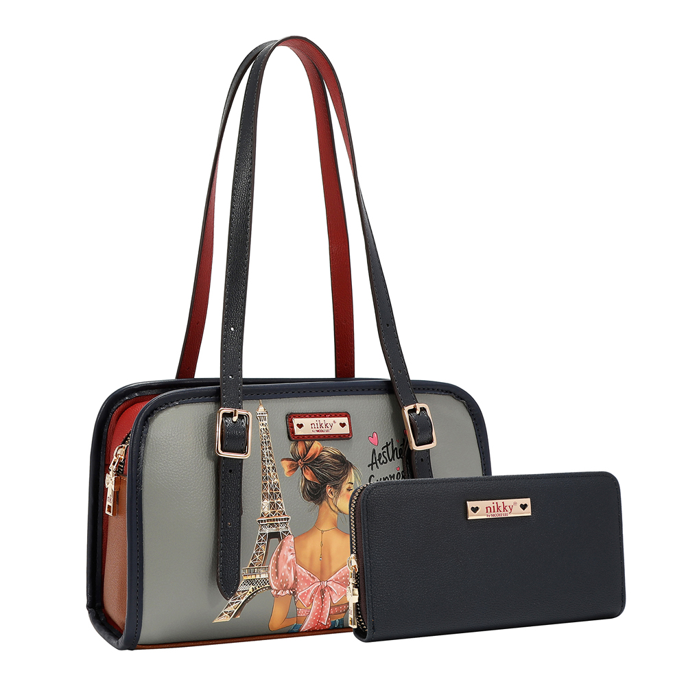 249157-EC Torba x2,novčanik set NIKKY Aesthetic Expression FW26 NK13249-AEX P12