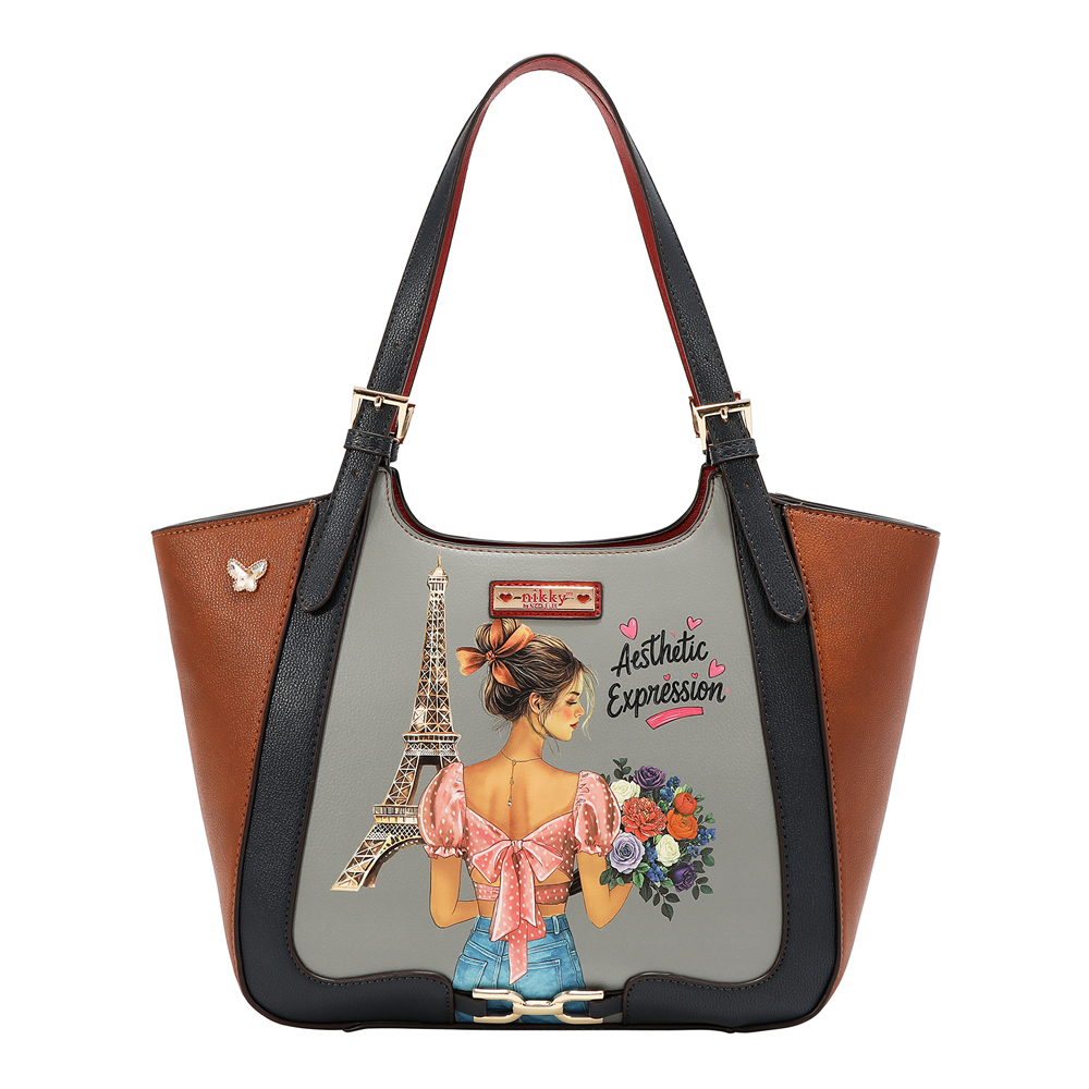 249157-EC Torba x2,novčanik set NIKKY Aesthetic Expression FW26 NK13249-AEX P12