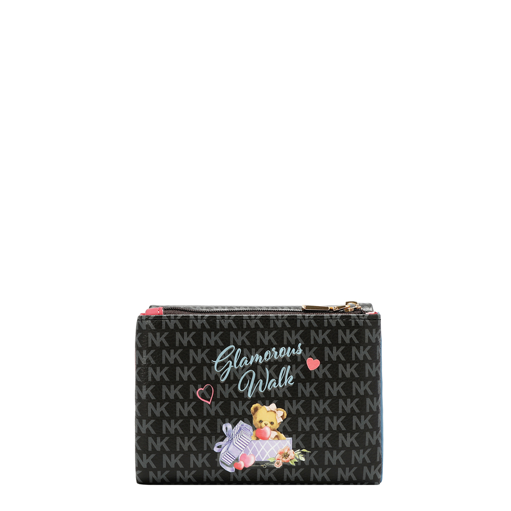 249165-EC Novčanik fashion NIKKY GlamorousWalkBlack FW26 13x9,5x2cm NK25055-GWK-BK P48