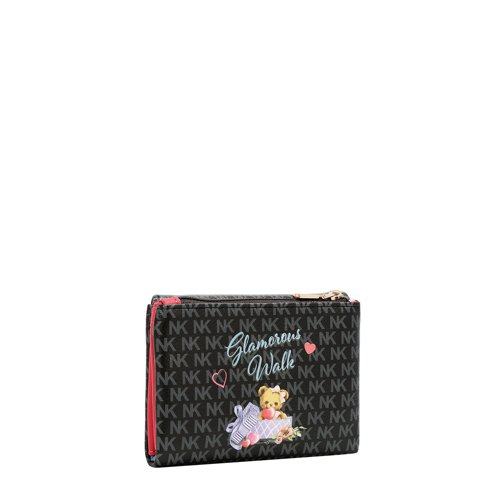 249165-EC Novčanik fashion NIKKY GlamorousWalkBlack FW26 13x9,5x2cm NK25055-GWK-BK P48