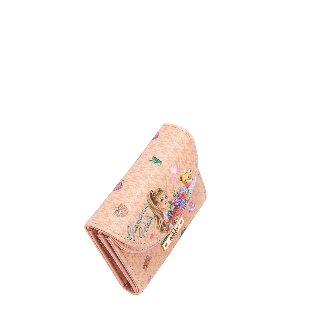 249167-EC Novčanik fashion NIKKY GlamorousWalkPink FW26 11x9,5x2cm NK25056-GWK-PK P48
