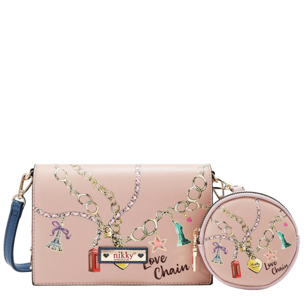 Novčanik fashion NIKKY Love Chain FW26 19x12,5x3cm NK25057-LCN P48