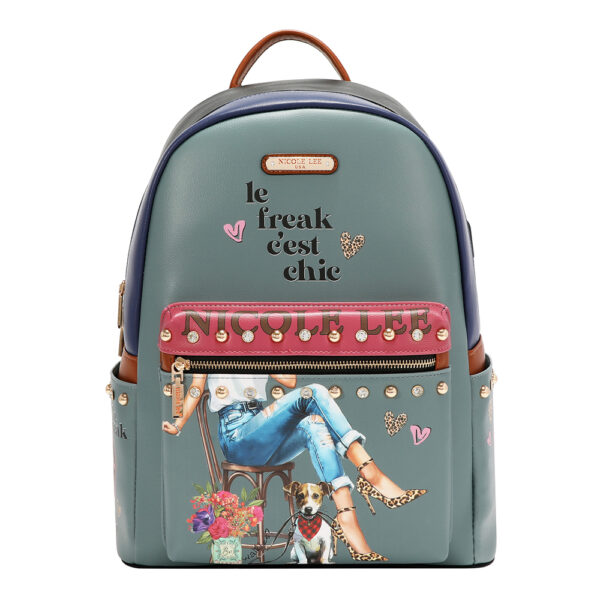 Ruksak s torbicom fashion NL Ready to Go FW26 32x41x15cm USB12769L-RTG P6