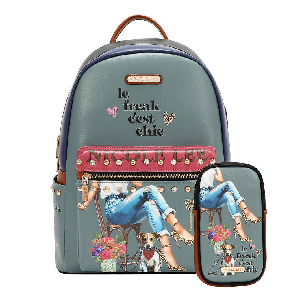 249169-EC Ruksak s torbicom fashion NL Ready to Go FW26 32x41x15cm USB12769L-RTG P6
